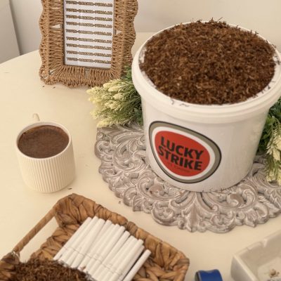 Tutun Firicel la Galeata LuckyStrike Rosu